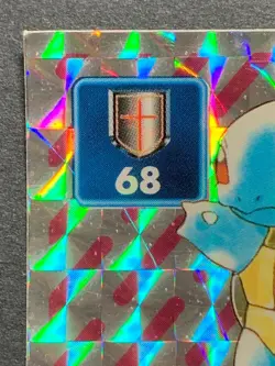 Squirtle 158 Pokemon Sticker Seal Japanese Amada 1996 Holo NINTENDO RARE - Image 2
