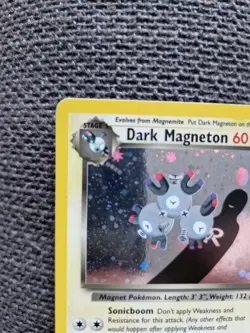 Pokemon TCG Dark Magneton Team Rocket Unlimited Holo Rare - Excellent Condition - Image 2