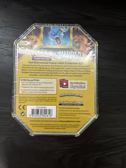 Lot Of 3 Pokemon Hidden Fates Tins Art Set - Charizard Raichu Gyarados GX - New! - Image 5