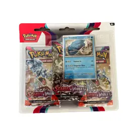 Pokemon Scarlet and Violet Blister Dondozo Promo With X3 Booster Packs SEALED - Image 1