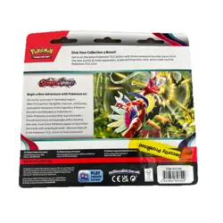 Pokemon Scarlet and Violet Blister Dondozo Promo With X3 Booster Packs SEALED - Image 3