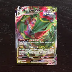 Rayquaza VMAX 102/159 Pokemon Crown Zenith SWSH Full Art Ultra Rare Holo NM - Image 1