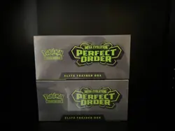 Lot of (2) Pokemon TCG Mega Evolution Perfect Order Elite Trainer Boxes SEALED - Image 4