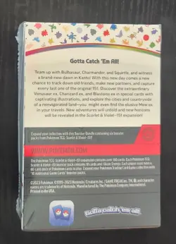 Pokemon Scarlet and Violet 151 Booster Bundle New Factory Sealed - Image 2