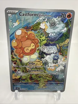 Castform Sunny Form 195/191 SV08: Surging Sparks | Pokemon TCG - NEAR MINT - Image 1