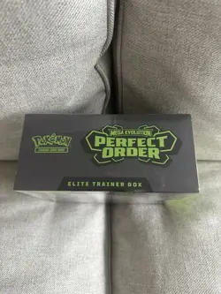 Pokemon TCG Perfect Order ETB Elite Trainer Box SEALED BRAND NEW In Hand - Image 2