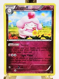 Slurpuff Rev Holo XY Phantom Forces Pokemon NM Reverse 69/119 - Image 1