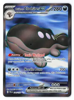 Paldean Clodsire ex 244/193 - Pokemon Paldea Evolved Full Art Ultra Rare Holo NM - Image 1
