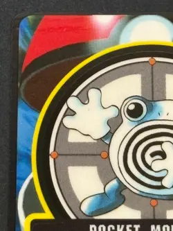 Pokemon Sticker Sealdass Poliwhirl NO.061 Japanese 1998 Bandai Nintendo Japan - Image 2