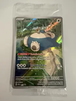 Pokemon TCG Snorlax Promo 051 Scarlet & Violet Promo NM SEALED - Image 5