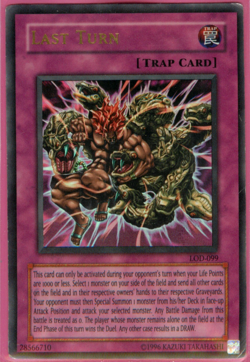 ULTIMO TURNO • (Last Turn) • Ultra Rara • LOD EN099 • Yugioh! • ANDYCARDS - Image 1