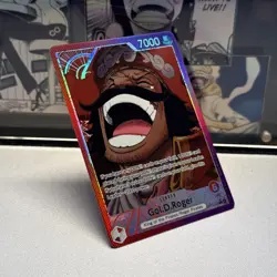 One Piece TCG Gol.D.Roger OP13-003 Alt Art Leader OP13 Carrying On His Will - Image 4