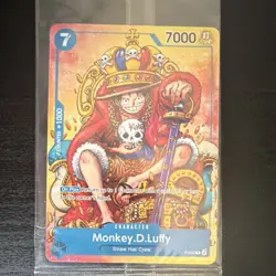 Monkey.D.Luffy P-043 Promo Bandai 7000 Power 7 Cost One Piece CCG SDCC 2025 - Image 1