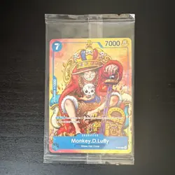 Monkey.D.Luffy P-043 Promo Bandai 7000 Power 7 Cost One Piece CCG SDCC 2025 - Image 3