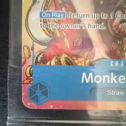 Monkey.D.Luffy P-043 Promo Bandai 7000 Power 7 Cost One Piece CCG SDCC 2025 - Image 5