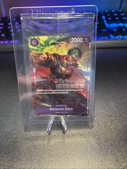 Roronoa Zoro P-045 Foil Winner - One Piece TCG - OP06 Pre-Release - Sealed/NEW - Image 1