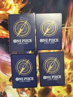 One Piece CG Rebecca OP10-058 Royal Blood Super Rare! x4 Lot - Image 2