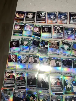 LOT OF 100! Union Arena TCG SR, Rare Foils - SAO, BCV, OPM, JJK - 15 Free Point - Image 5