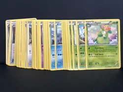Pokemon Black White Base Lot 50 Cards Snivy Tepig Oshawott BW NM LP - Image 1