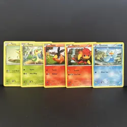 Pokemon Black White Base Lot 50 Cards Snivy Tepig Oshawott BW NM LP - Image 3