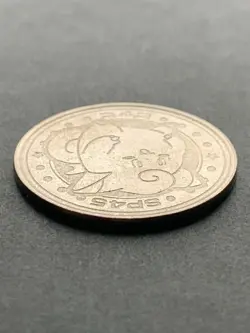 Clefairy SP45 Medal Coin Meiji Juice Pokemon Japanese Pokemon NINTENDO Very Rare - Image 4