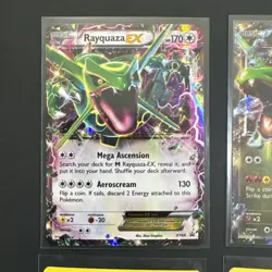 Pokemon RAYQUAZA EX and Black Star PROMO Card Lot of 4 - Image 2