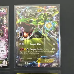 Pokemon RAYQUAZA EX and Black Star PROMO Card Lot of 4 - Image 3