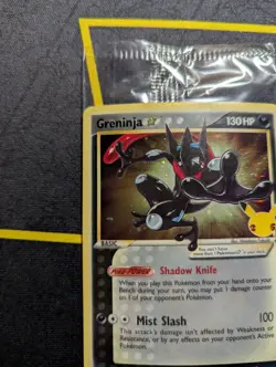 Sealed gold star promo Greninja Star SWSH144: Sword & Shield Promo Cards Holo - Image 4