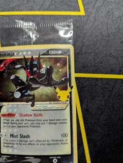 Sealed gold star promo Greninja Star SWSH144: Sword & Shield Promo Cards Holo - Image 5