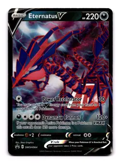 Eternatus V - SWSH064 SWSD: SWSH: Sword & Shield Promo Cards Promo NM - Image 1