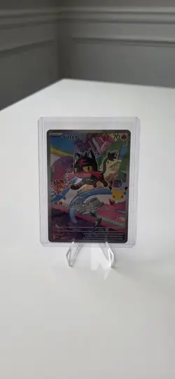 Pokemon First Partner - Litten, Popplio, Rowlet - 3 Basic Holo Cards - Gen 2 - Image 2