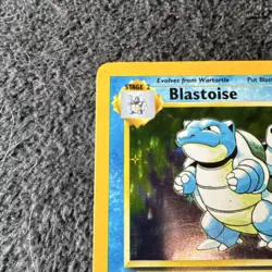Pokemon TCG Blastoise Holo Rare Base Set 100 HP Card 2/102 1999 Wizards - Image 4