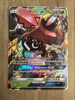 Tapu Bulu-GX - SM32 - Pokemon Promo Sun & Moon Ultra Rare Card MP - Image 1