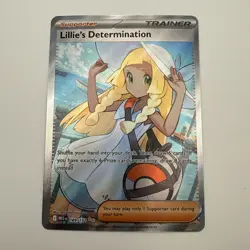 Lillie's Determination 169/132 Mega Evolution Ultra Rare Card ENG NM - Image 3