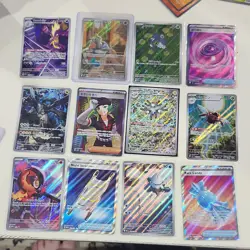 Pokemon TCG SV2a Full Art Holo Lot Toxtricity Mimikyu Zekrom Magneton 12 Cards - Image 1