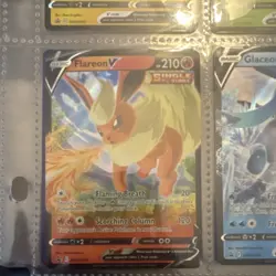 Eevee Evolutions V Promo Complete SWSH 9 Card Set Eeveelutions Pokemon TCG NM - Image 3