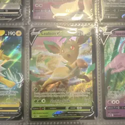 Eevee Evolutions V Promo Complete SWSH 9 Card Set Eeveelutions Pokemon TCG NM - Image 5
