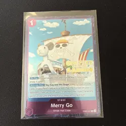 Merry Go (Judge Pack Vol. 7) EB02-041 One Piece Promotion Cards Foil Judge Stamp - Image 1