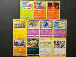 Pokemon TCG Unified Minds 11 Card Lot! Various Conditions! NO Duplicates! #1 - Image 1