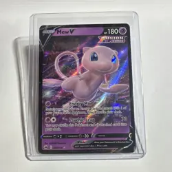 Mew V Crown Zenith Ultra Rare Holo Pokemon TCG Card 060/159 V Rule - Image 1