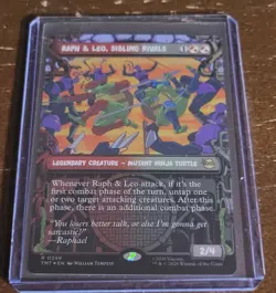Magic The Gathering RALPH &LEO, Sibling Rivials Foil - Image 1