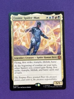 1x Cosmic Spider-Man - NM Eng MTG - Marvel's Spider-Man - Image 1