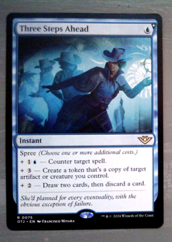 Three Steps Ahead - Outlaws of Thunder Junction (OTJ) - EN - 0075 - Image 1