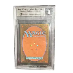 1994 Magic The Gathering Revised Taiga Dual Land BGS Beckett Authentic Altered - Image 2