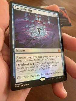 Cyclonic Rift FOIL - Ravnica Remastered (RVR) NM MTG - Image 2