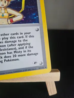 2000 Pokemon TCG - Misty 1st Edition Holo WOTC 18/132 - Gym Heroes - Rare - Image 5