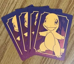 Pokemon TCG Obsidian Flames(Charmander) Card Dividers -4 Card Dividers - Image 1
