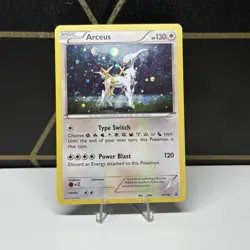 Arceus XY197 Black Star Promo Holo Pokemon Card LP Legendary - Image 1