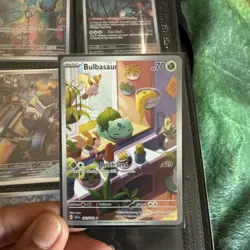 Bulbasaur Holo 143/142 Illustration Rare Sv07: Stellar Crown Pokemon Card - Image 2