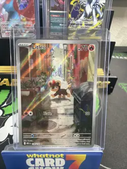 POKEMON TCG LITLEO 139/132 ME01: MEGA EVOLUTION ILLUSTRATION RARE NM - Image 1